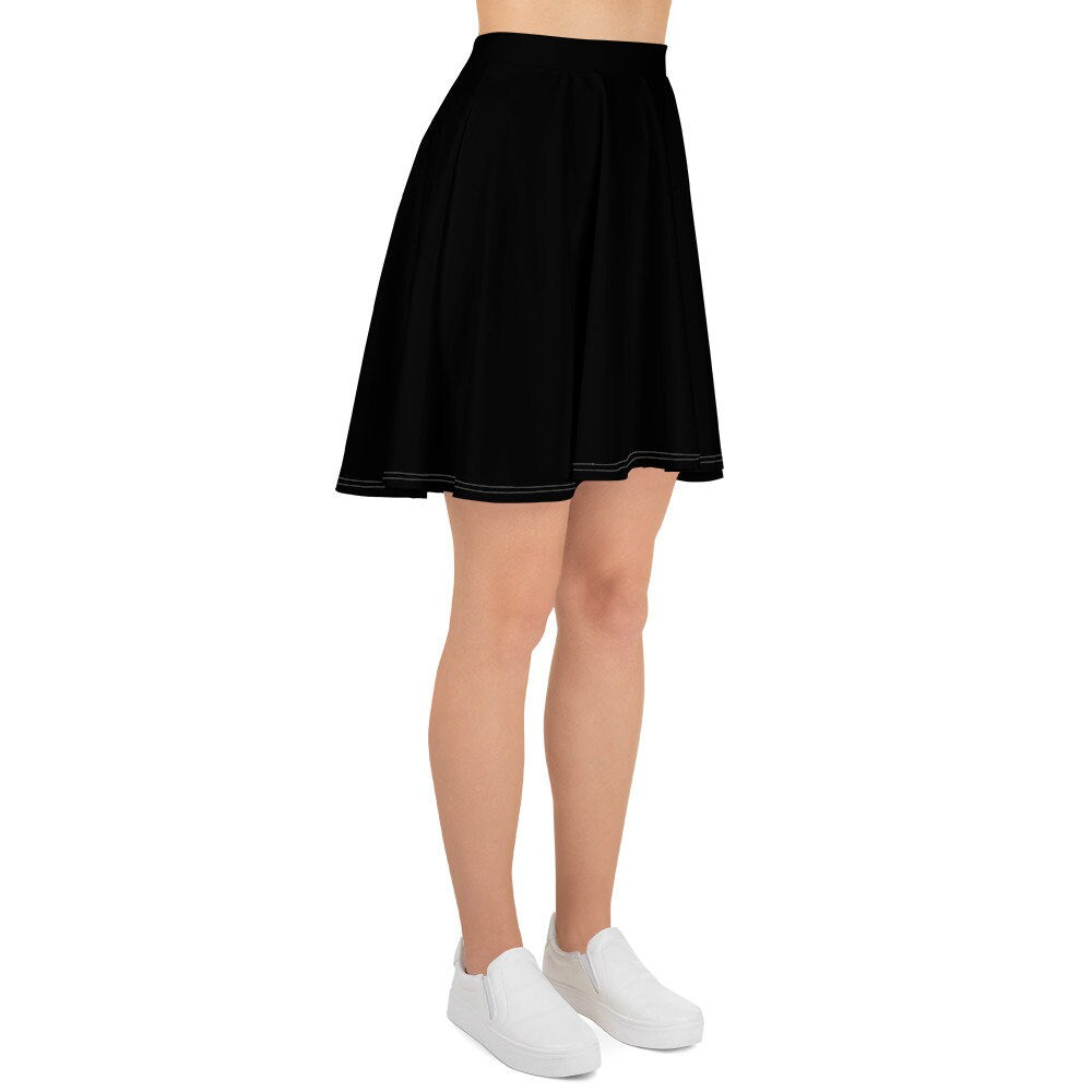 Black Skater Skirt