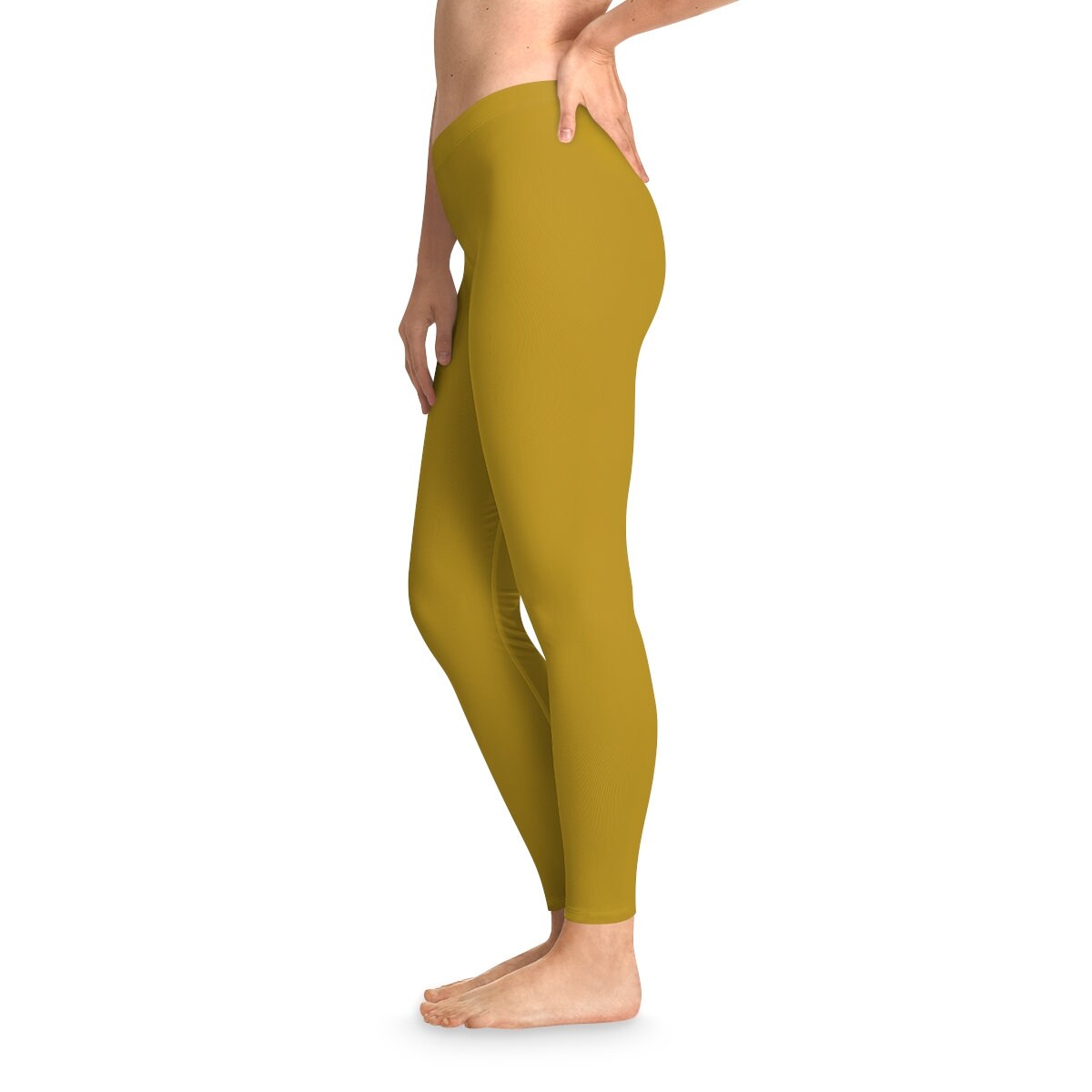 Gold Stretchy Leggings