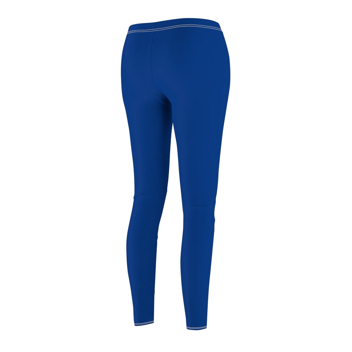 Women's Cut & Sew Casual Blue Leggings