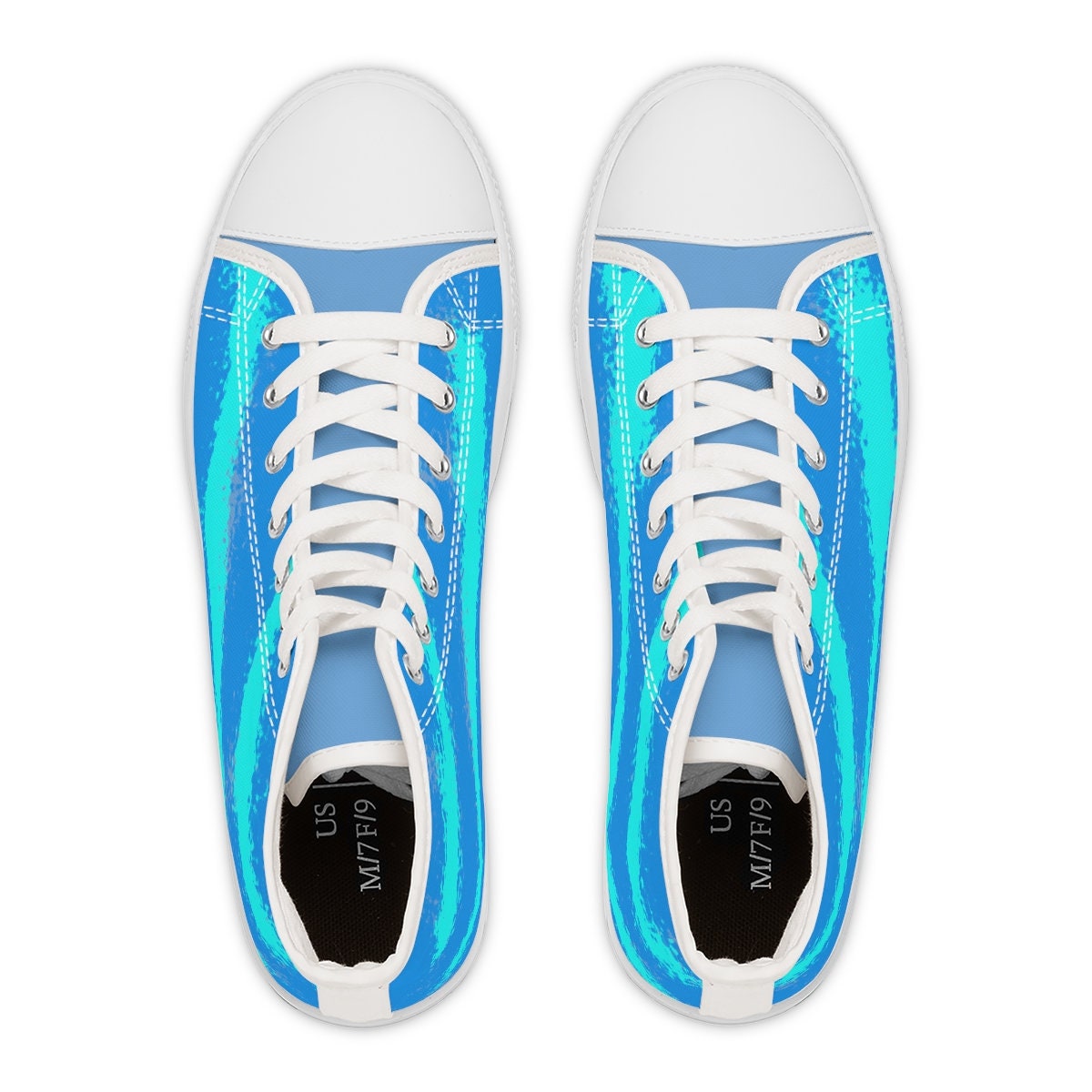 Women's high top Blue Sneakers
