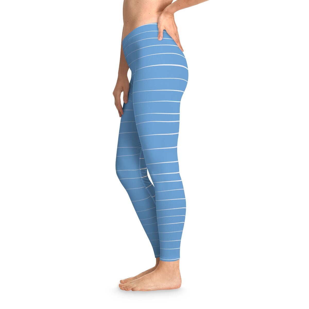 Stretchy Blue Leggings