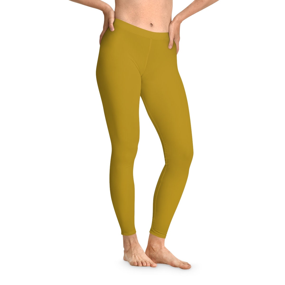 Gold Stretchy Leggings