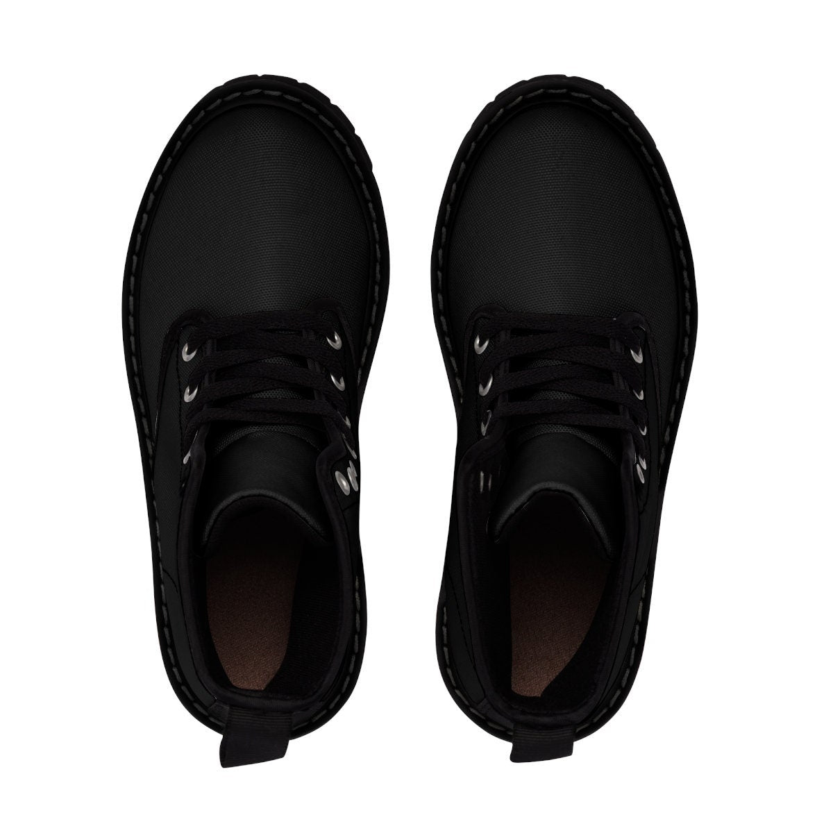 Women's Canvas Black Boots