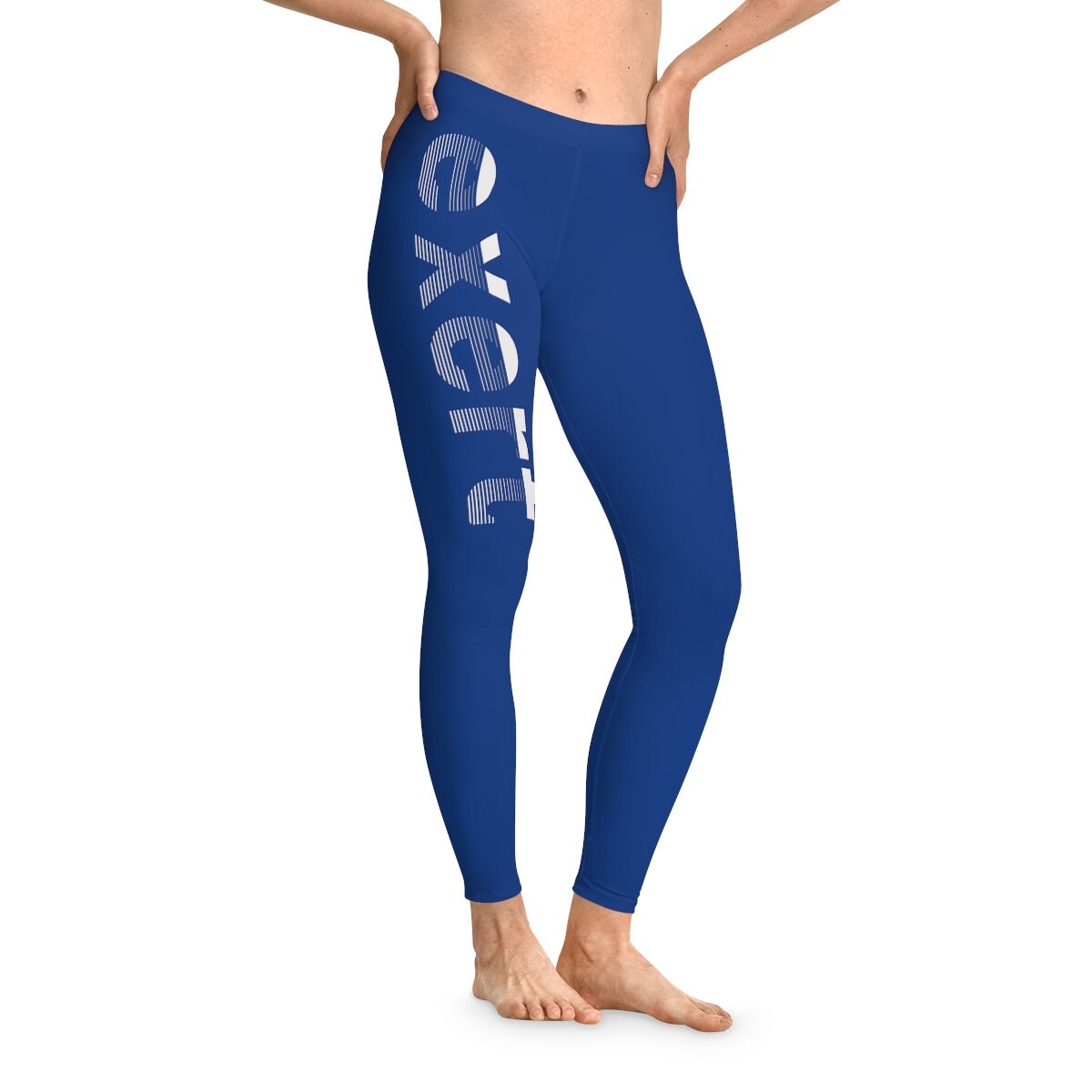 Stretchy Blue Leggings