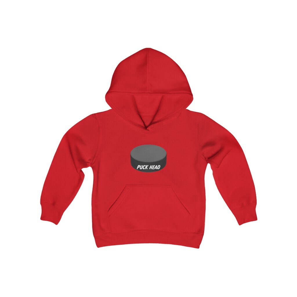 Youth Heavy Blend Hooded Hockey Sweatshirt