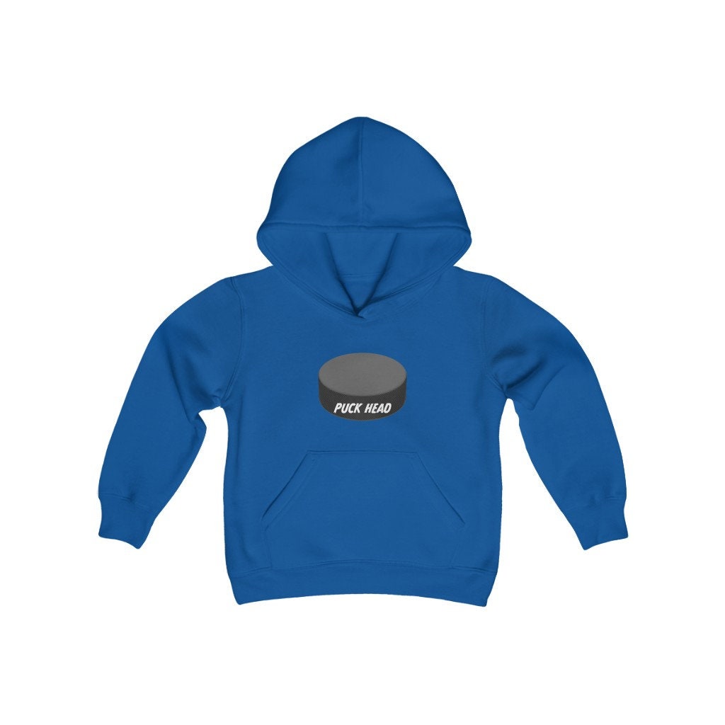 Youth Heavy Blend Hooded Hockey Sweatshirt