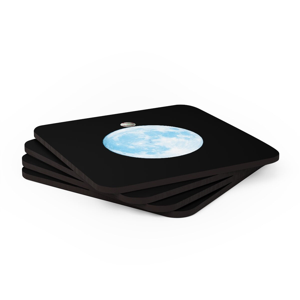 Corkwood Baseball Coaster Set
