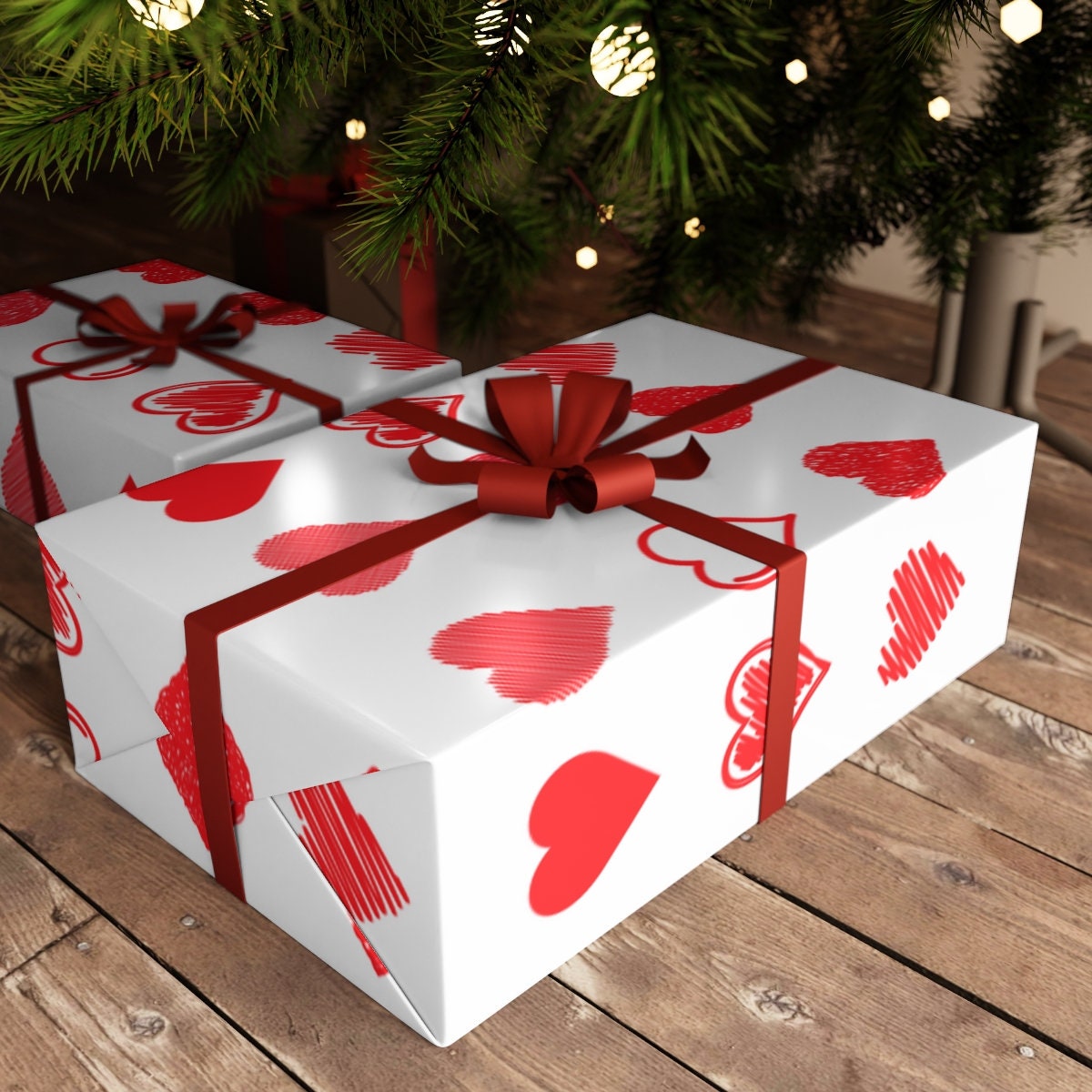 Gift Wrapping Paper Sheets, 1pcs