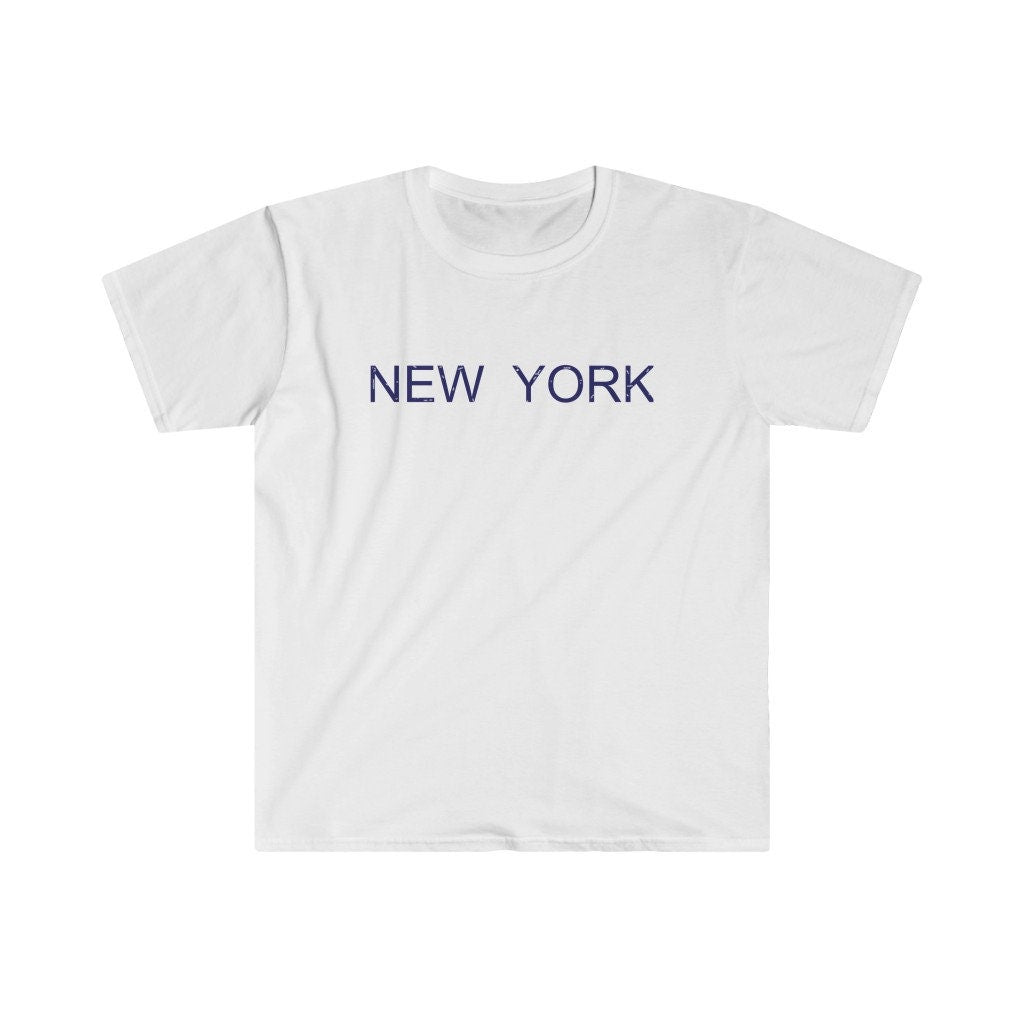 Unisex Soft Style New York T-Shirts
