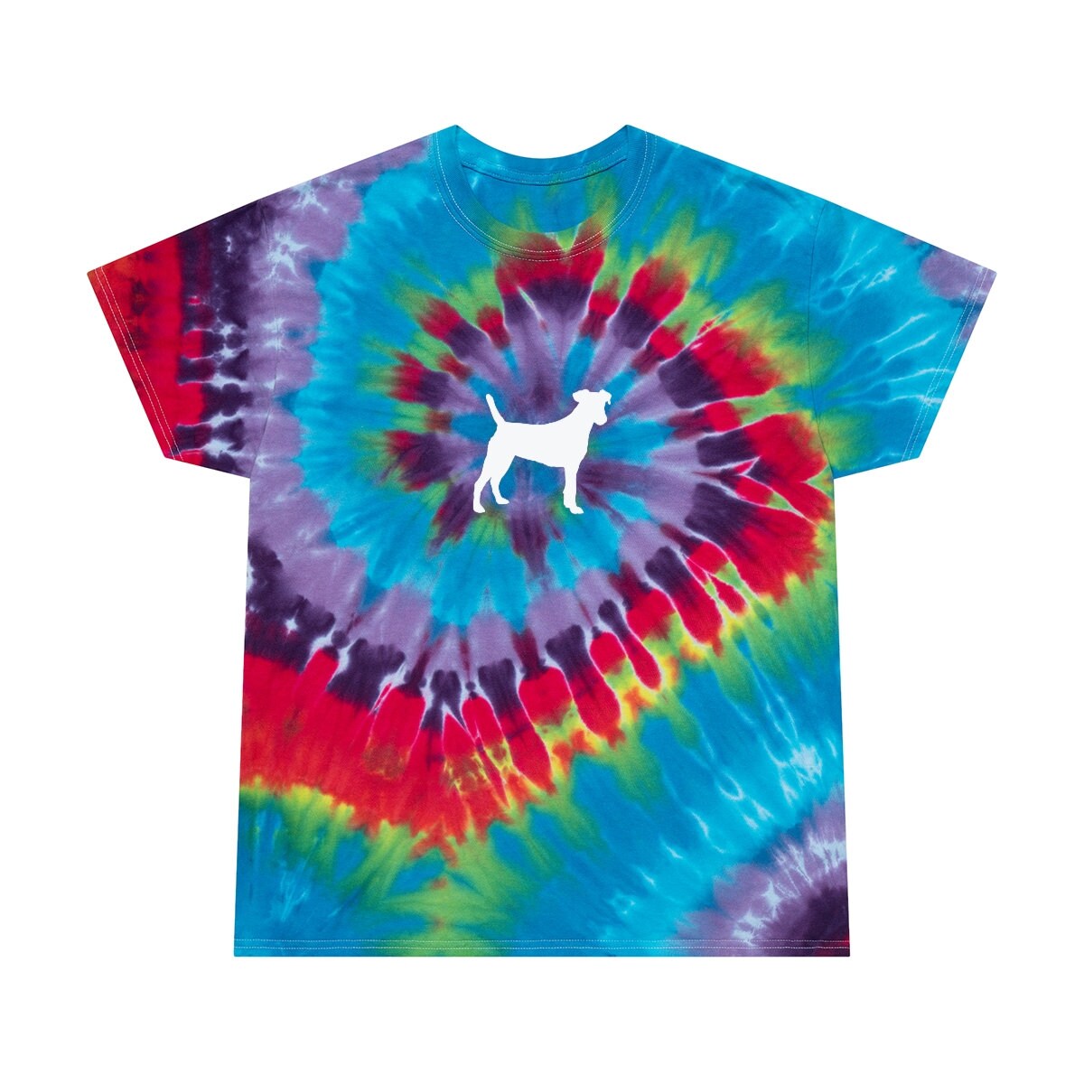 Dog Tie-Dye Tee-Shirt