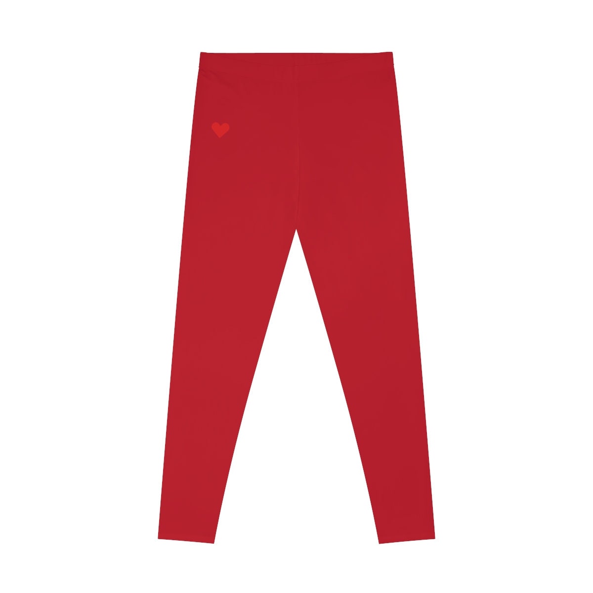 Stretchy Red Leggings