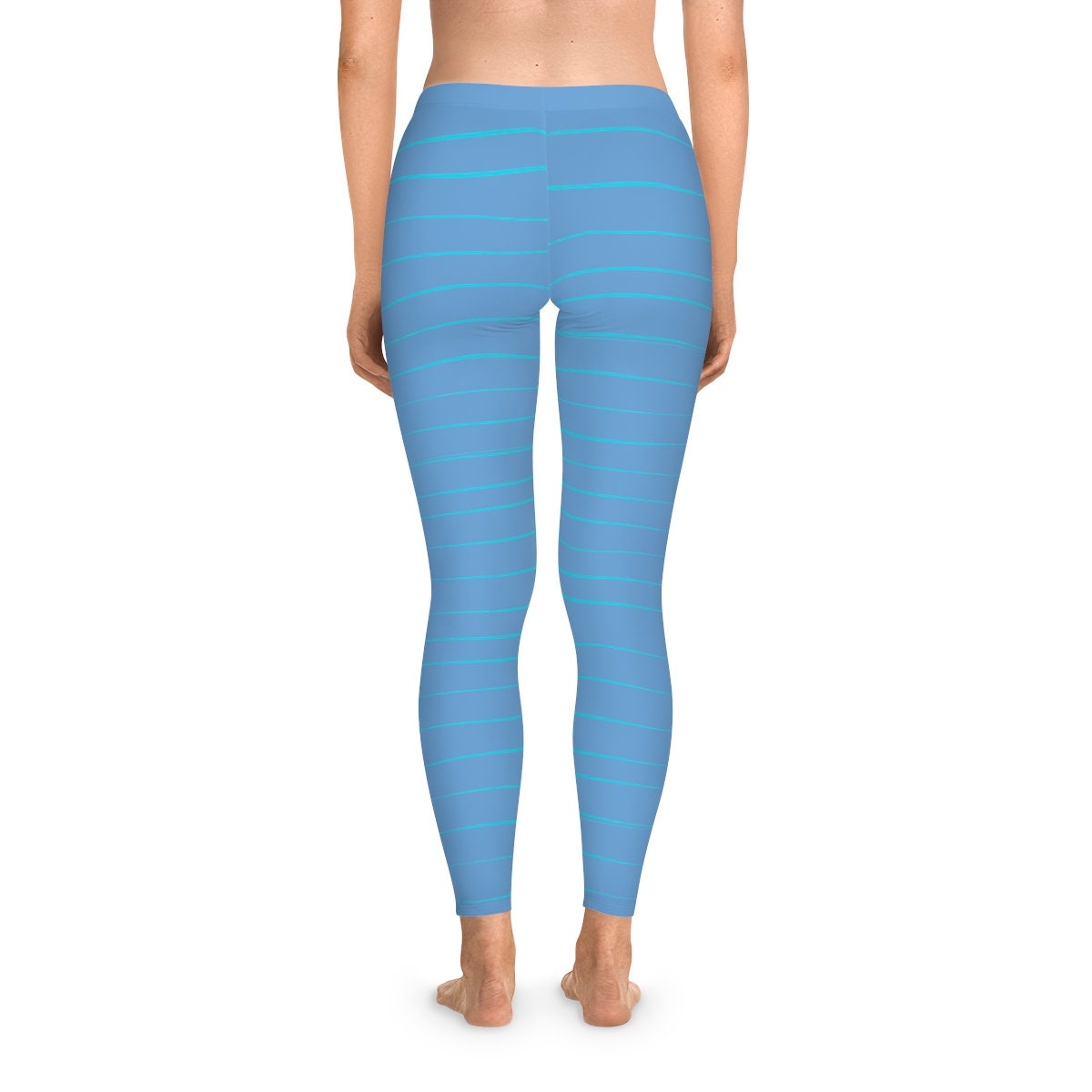 Stretchy Blue Leggings