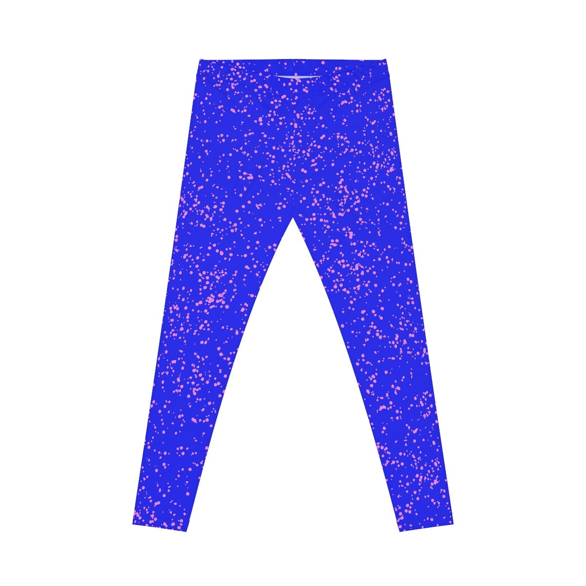 Women's Casual Blue Leggings