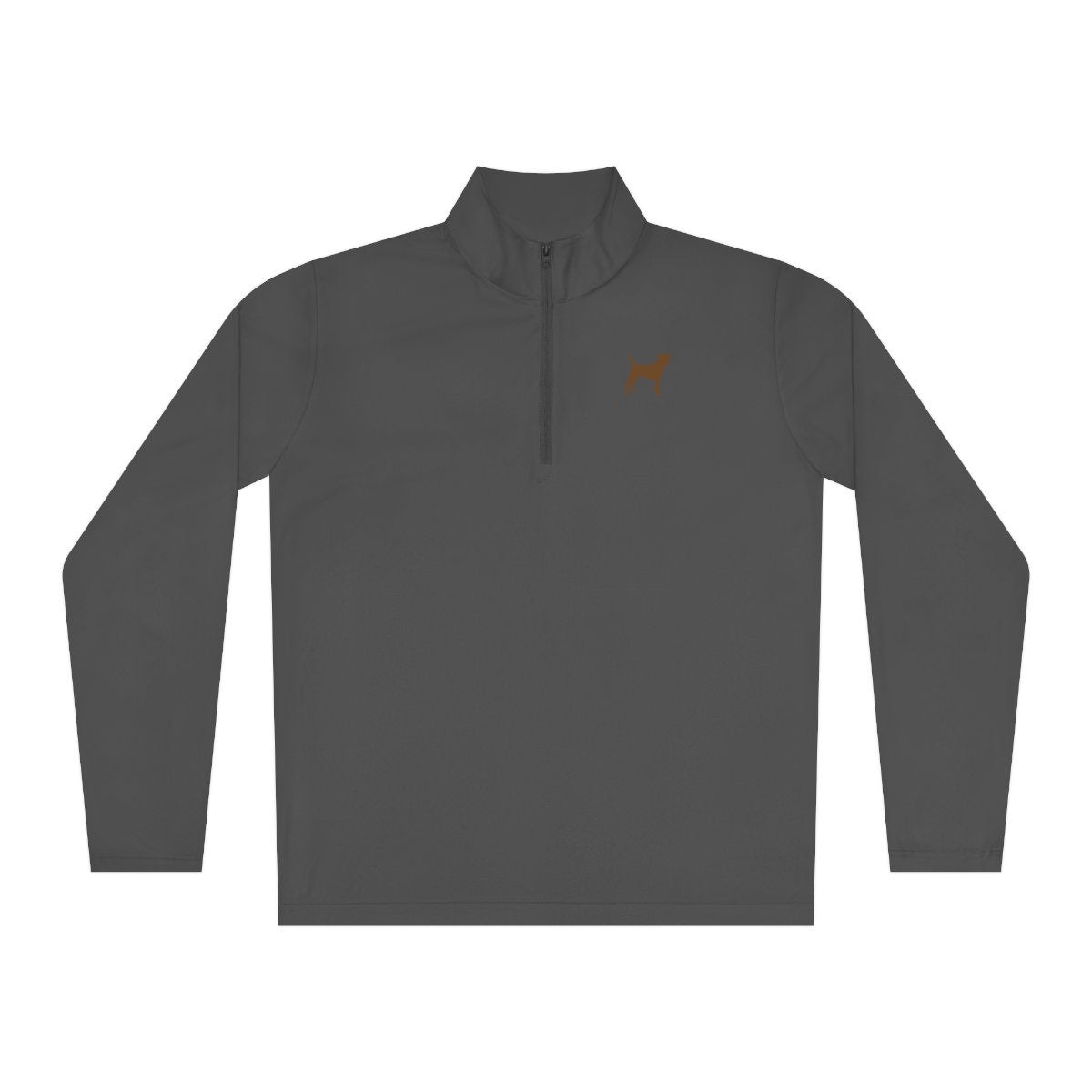 Chocolate Labs Dog Lovers Unisex Quarter-Zip Pullover