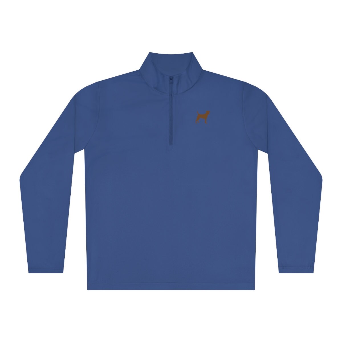 Chocolate Labs Dog Lovers Unisex Quarter-Zip Pullover