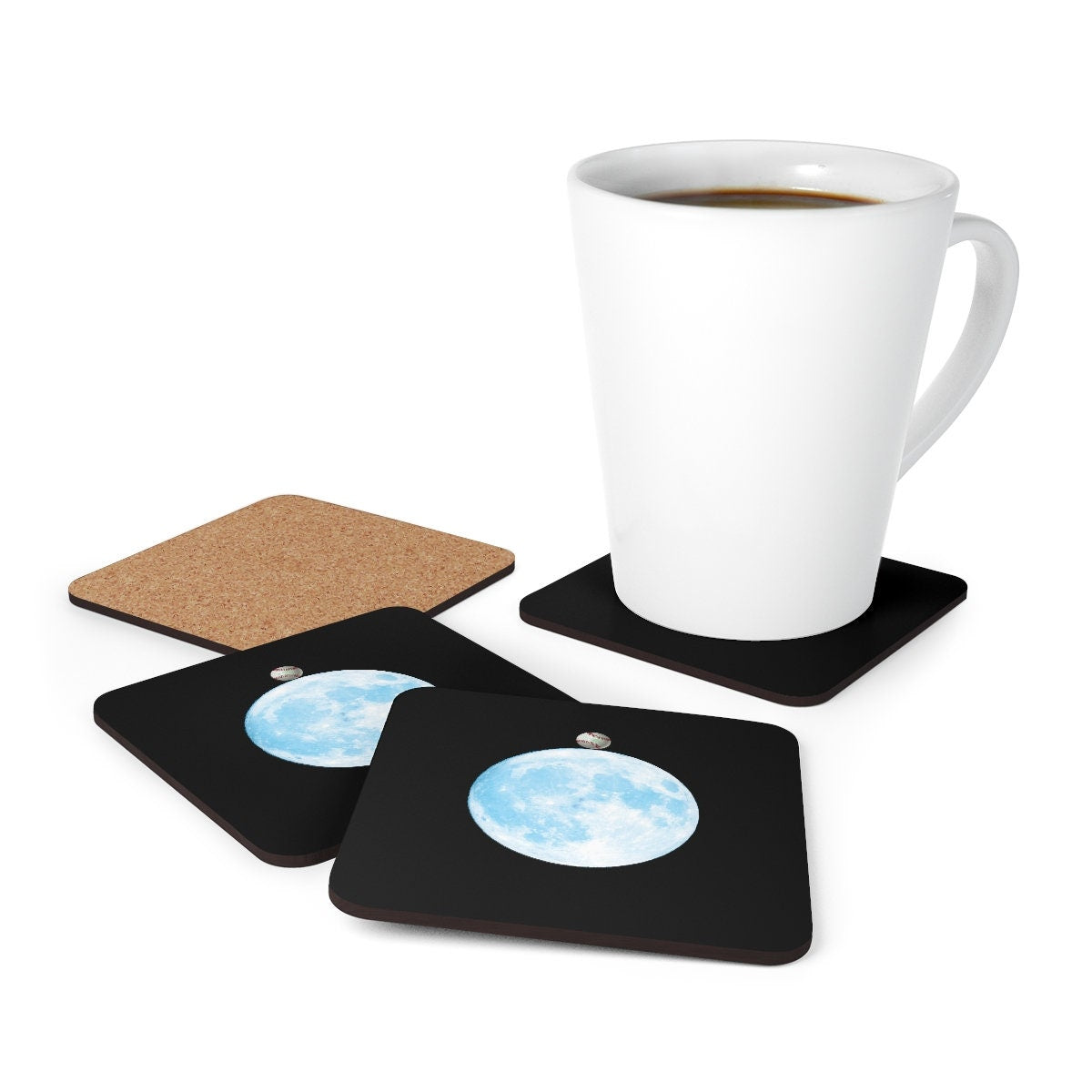 Corkwood Baseball Coaster Set
