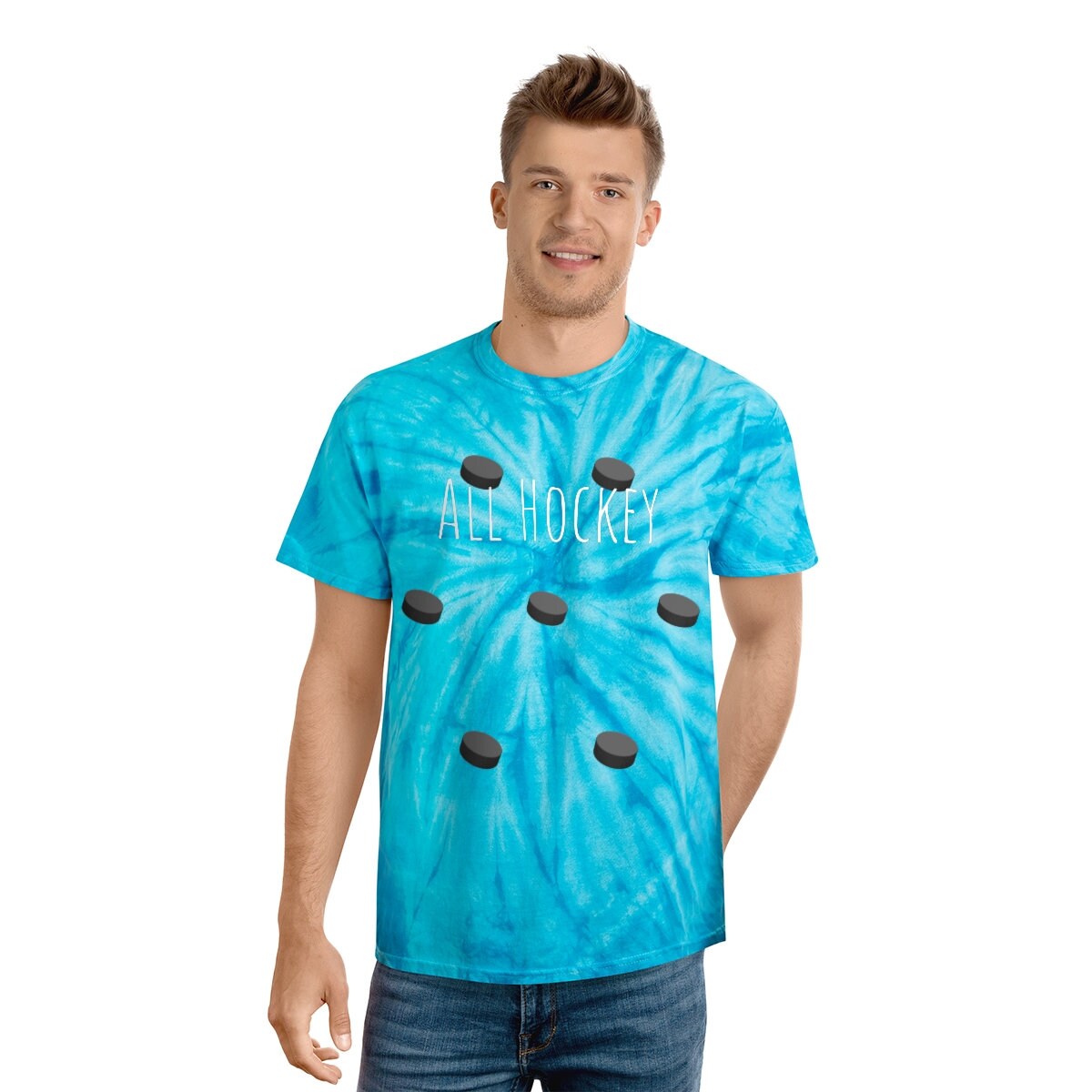 Hockey Tie-Dye Tees, Cyclone