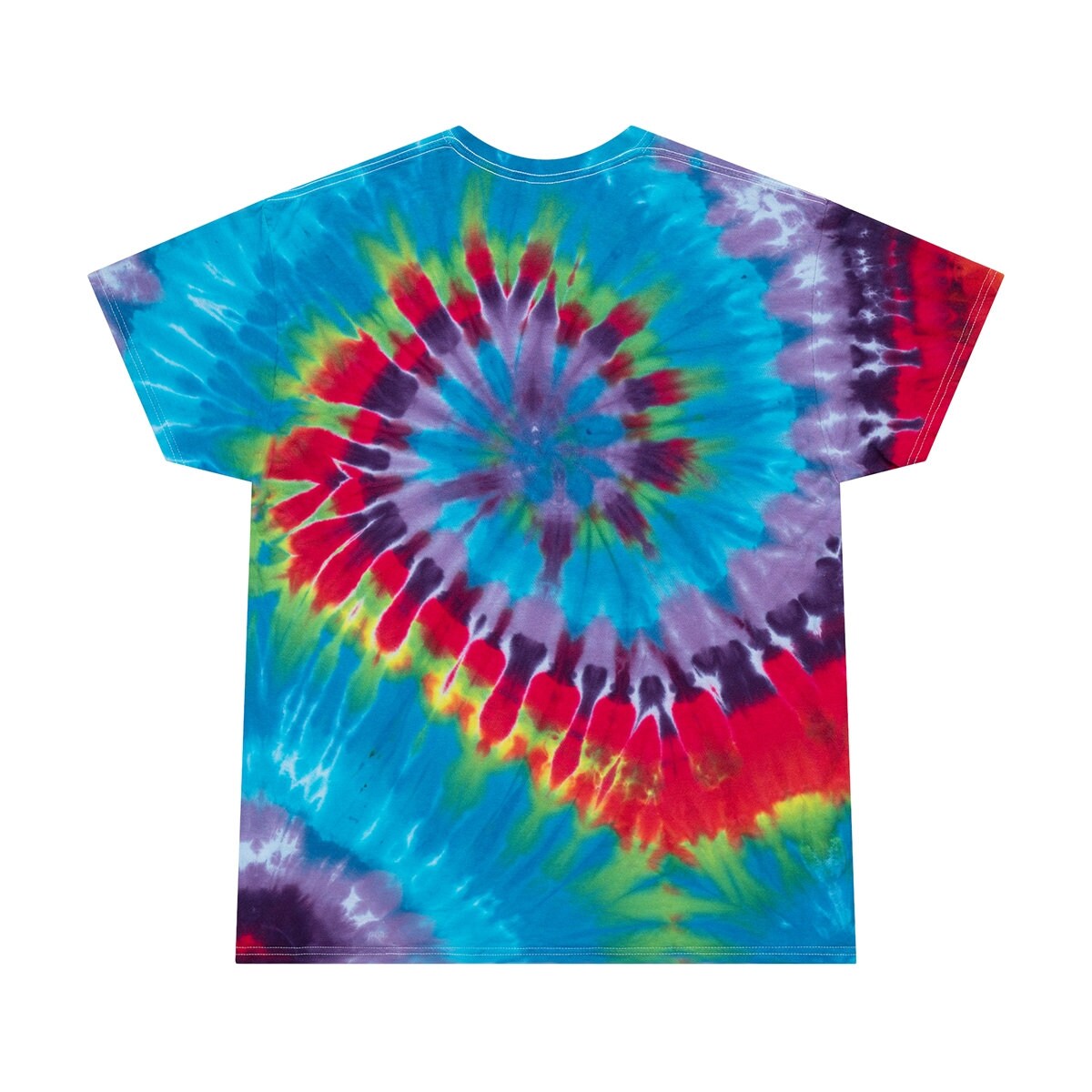 Puck Head Tie-Dye Tee, Spiral T-shirt