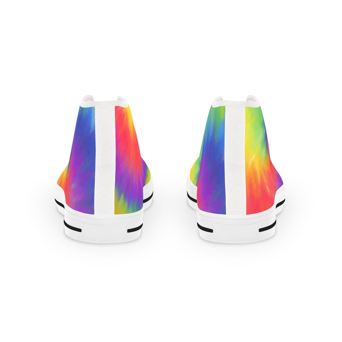 Men's Rainbow High Top Sneakers