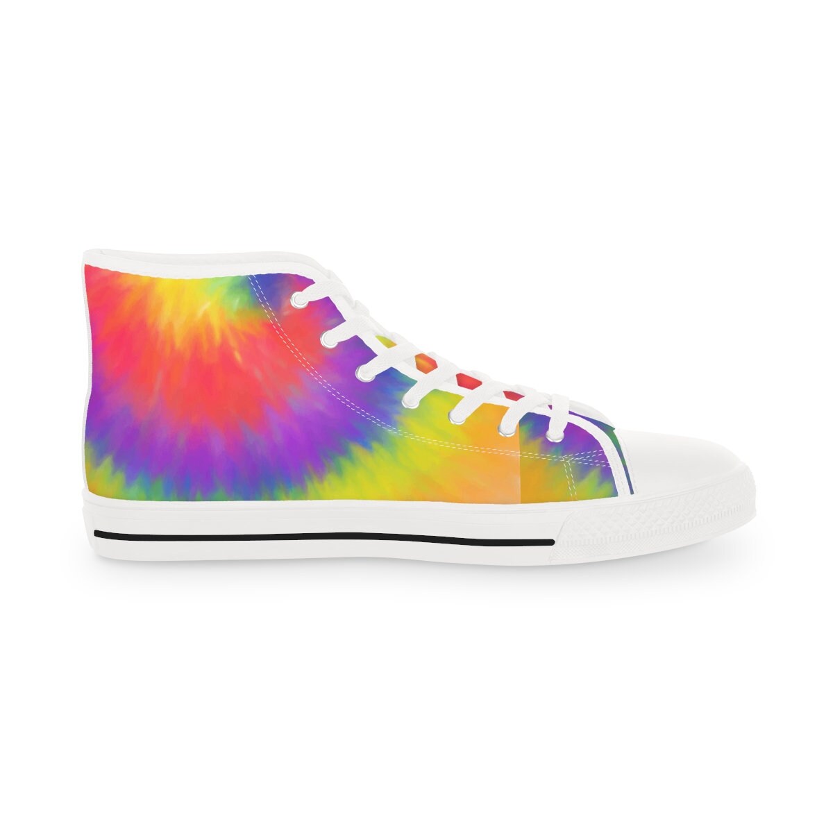 Men's Rainbow High Top Sneakers