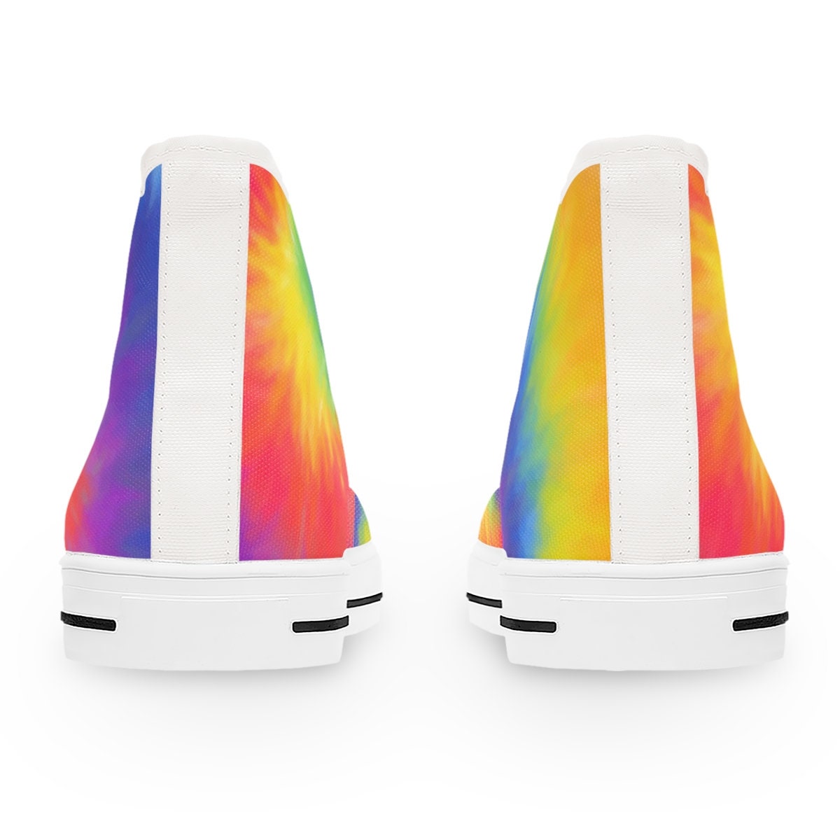 Women's High Top Rainbow Sneakers