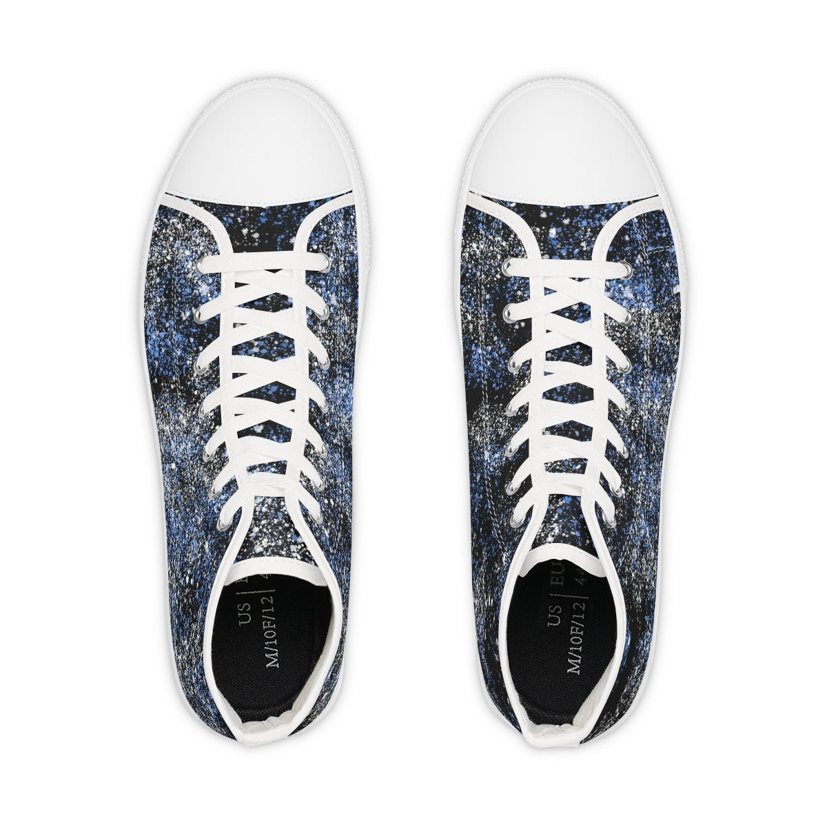 Men's Black High Top Sneakers