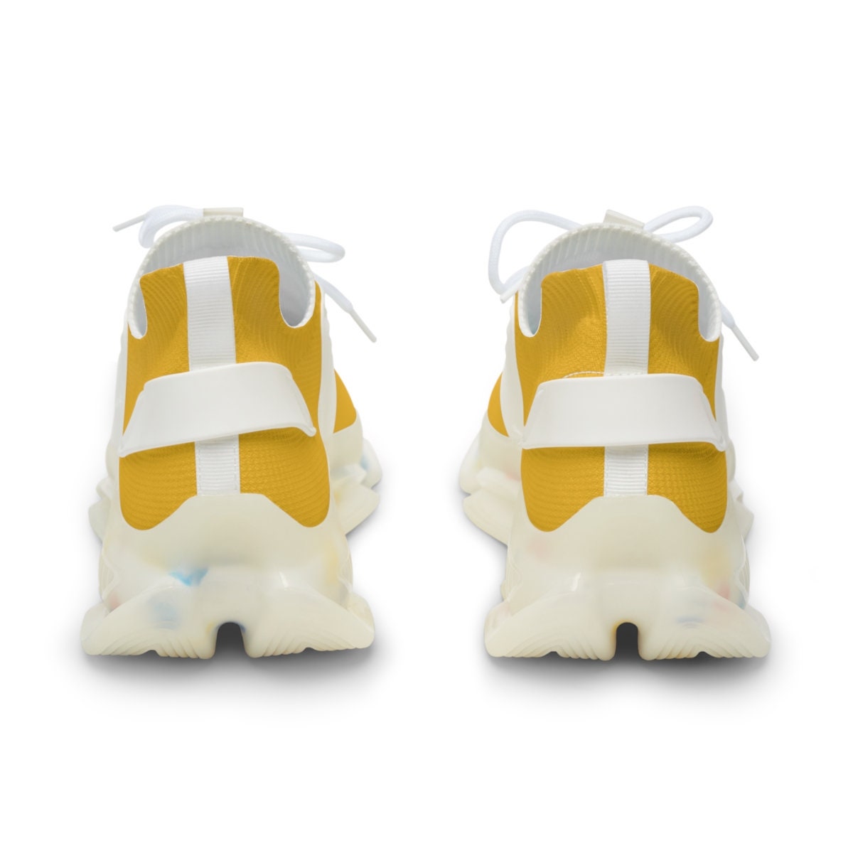 Men's Mesh Sports Yellow Sneakers