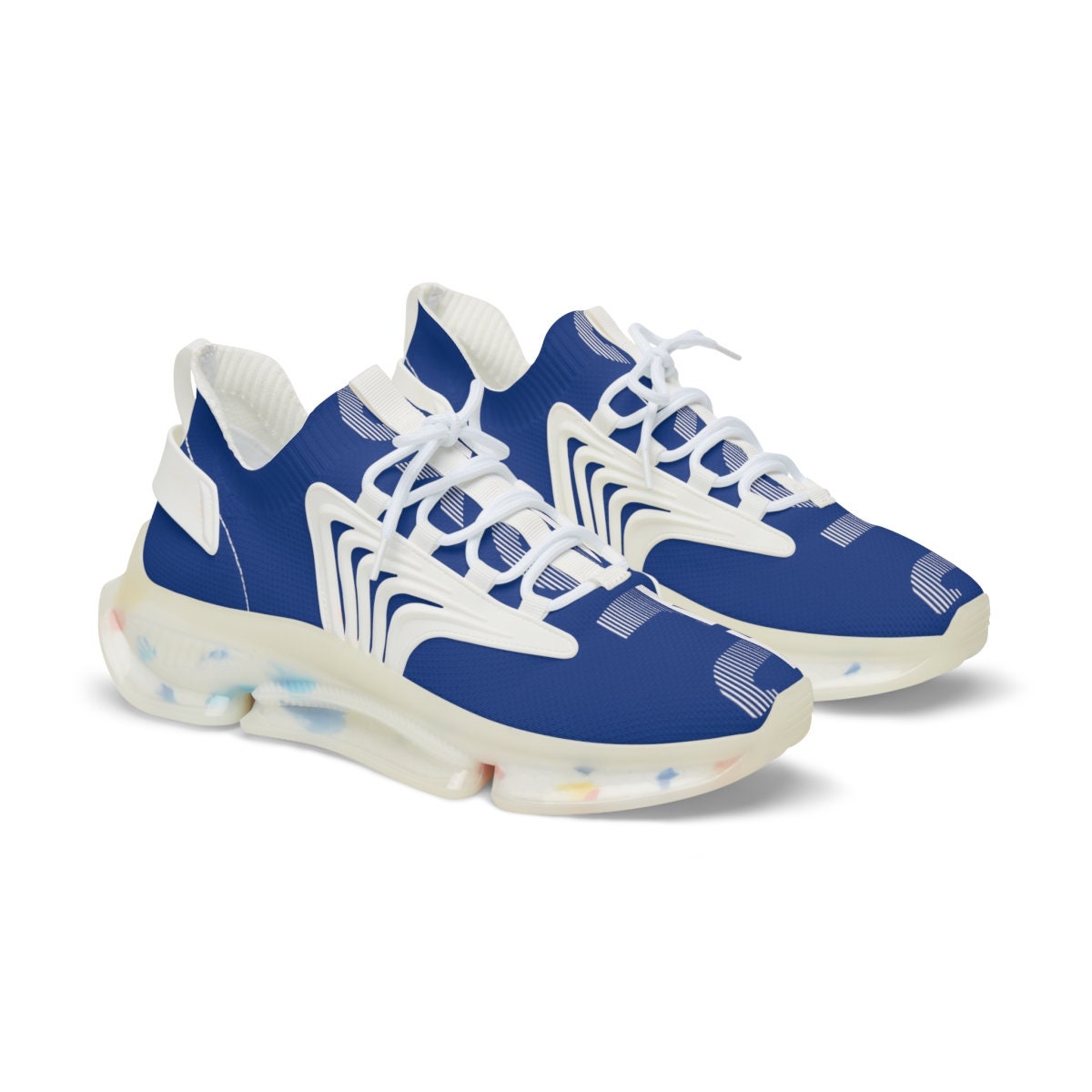 Men's Mesh Sports Blue Sneakers