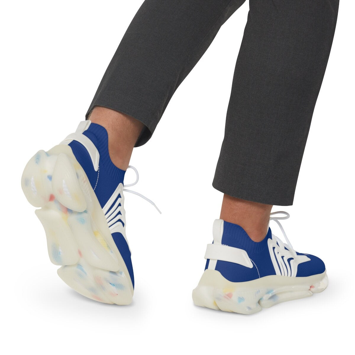 Men's Mesh Sports Blue Sneakers