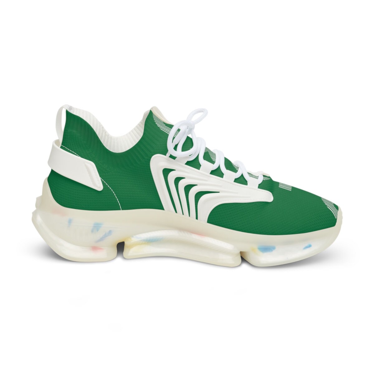 Men's Mesh Sports Green Sneakers