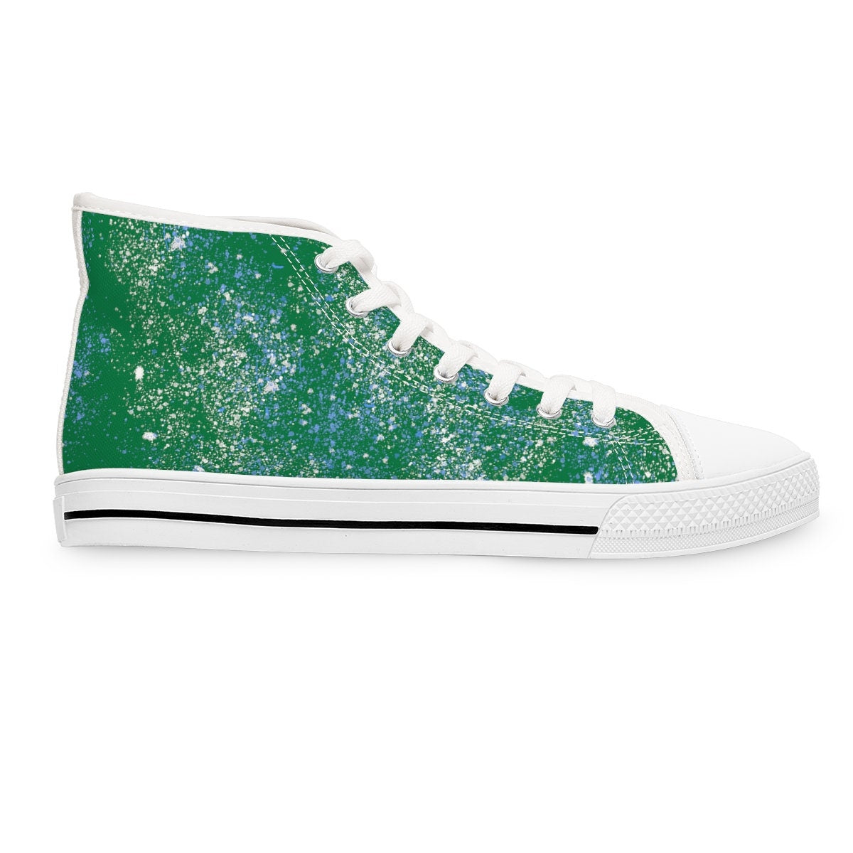Women's Green High Top Sneakers