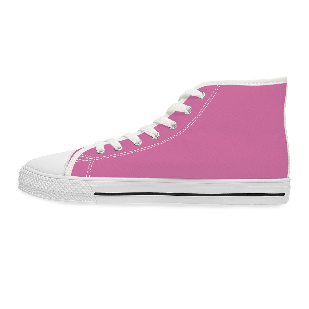 Women's Pink High Top Sneakers