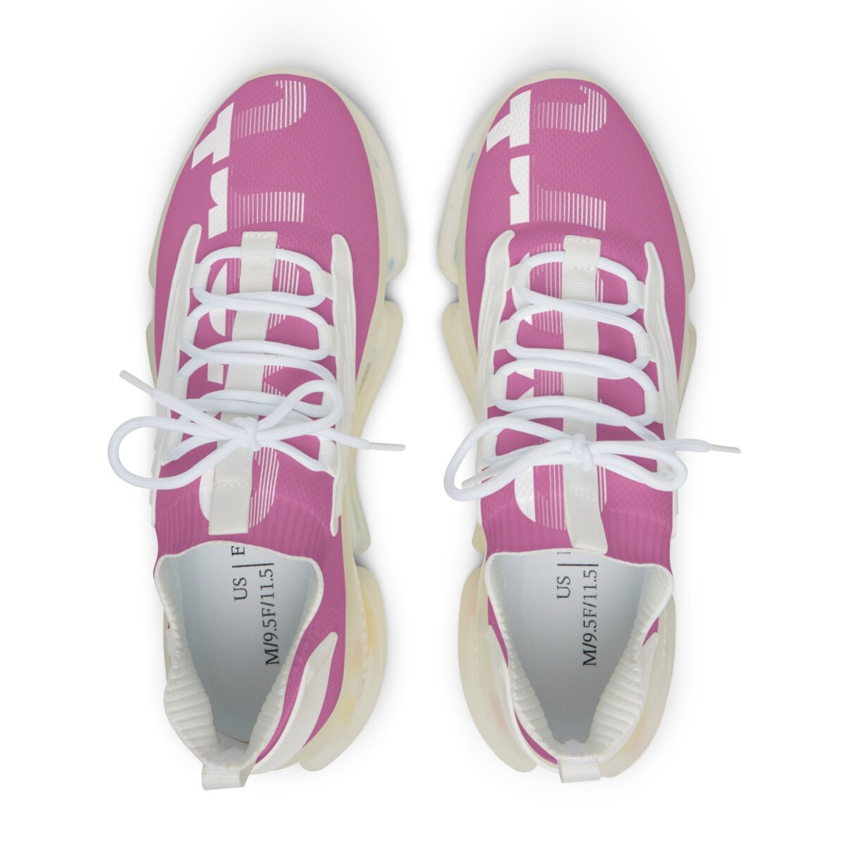 Men's Mesh Sports Pink Sneakers