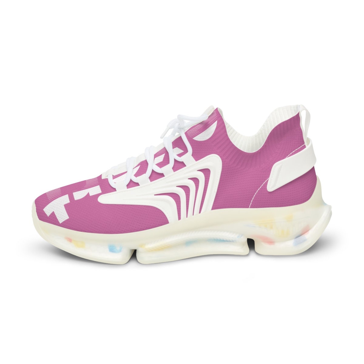 Men's Mesh Sports Pink Sneakers
