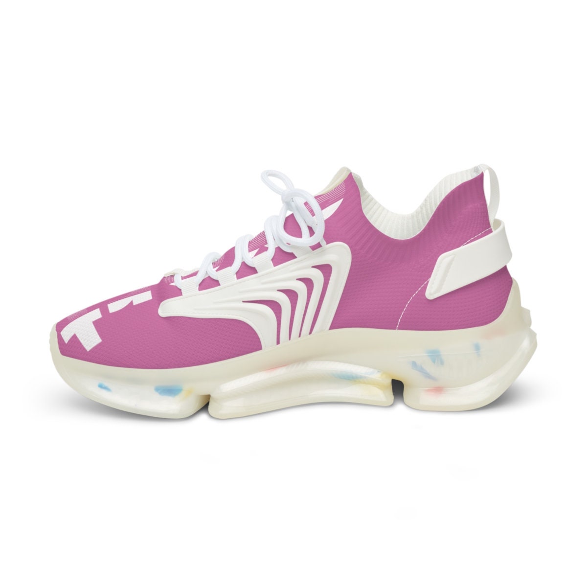 Men's Mesh Sports Pink Sneakers