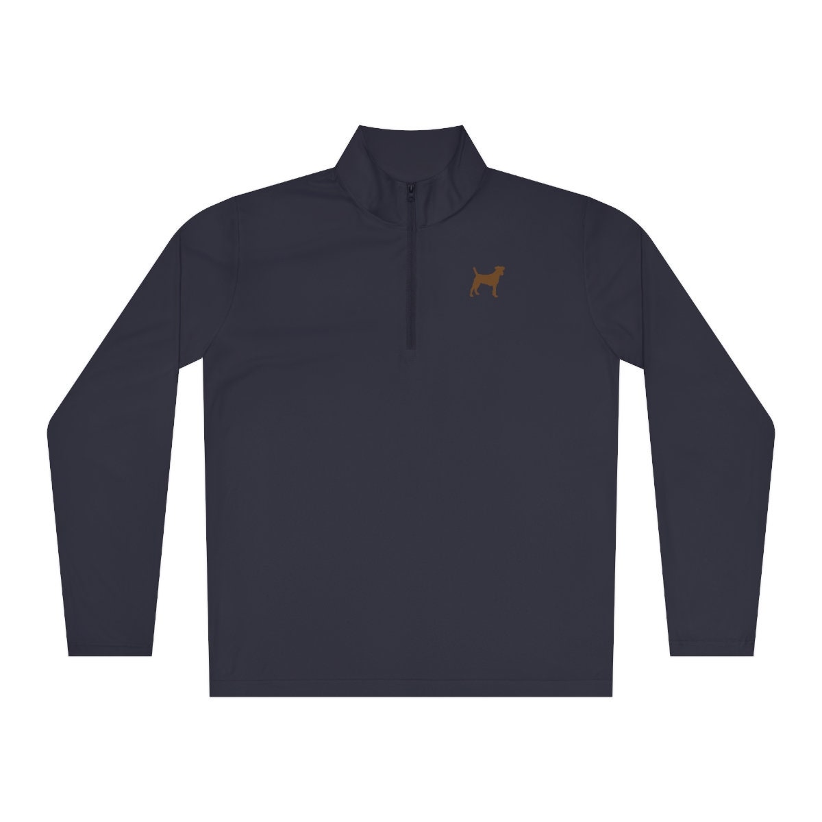 Chocolate Labs Dog Lovers Unisex Quarter-Zip Pullover