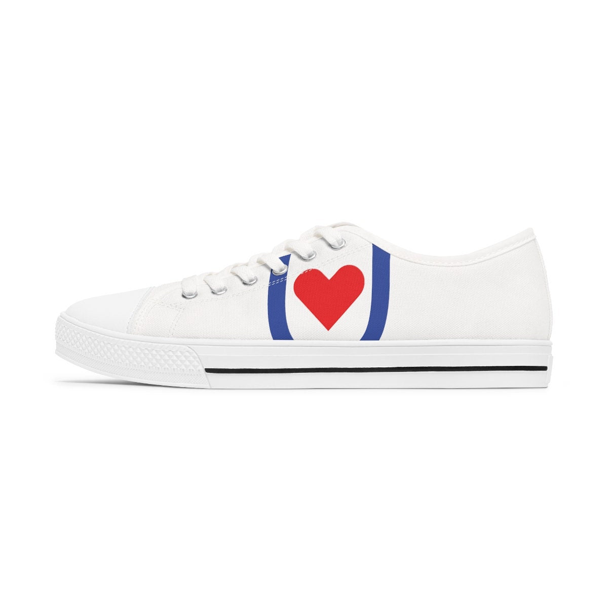 Women's Low Top White Sneakers
