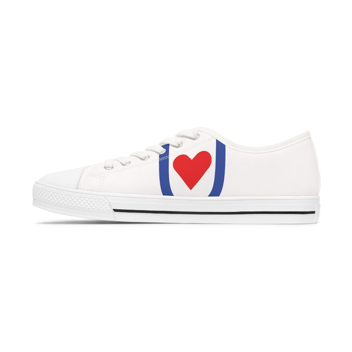 Women's Low Top White Sneakers