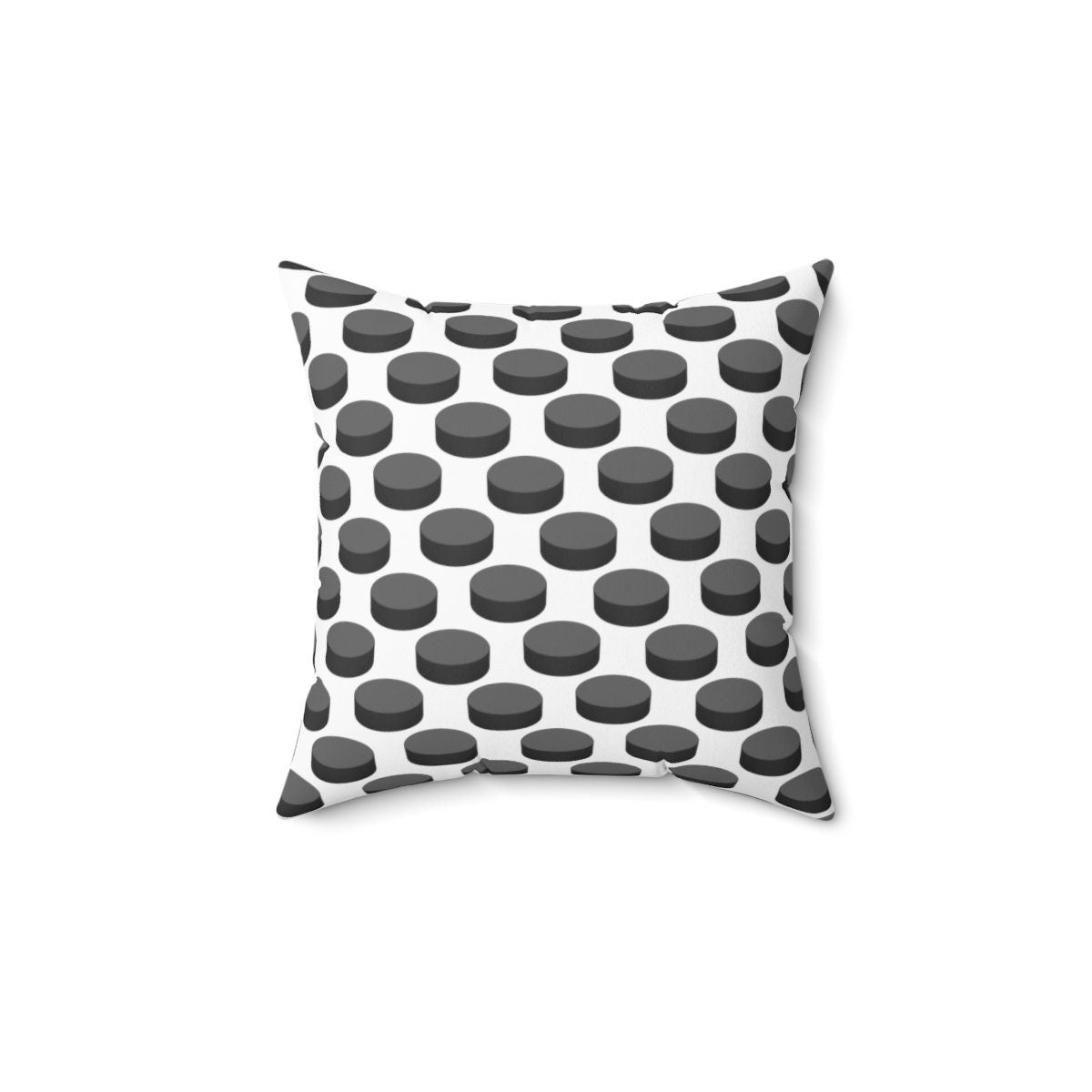 Spun Polyester Square Hockey Pillows