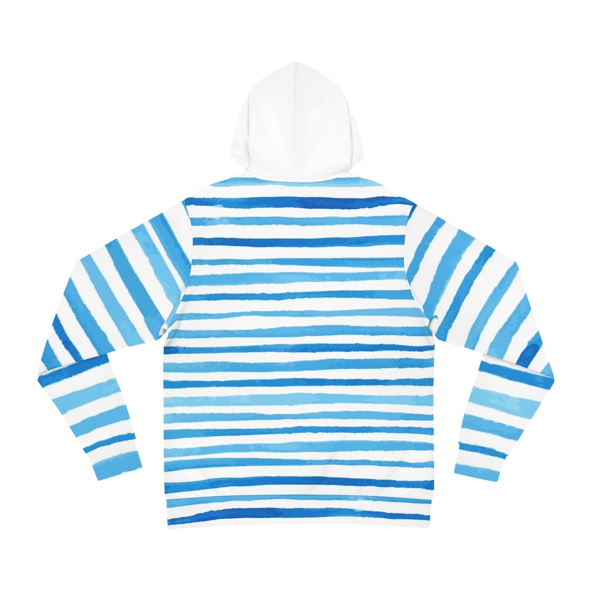 Blue Stripe Hoodie