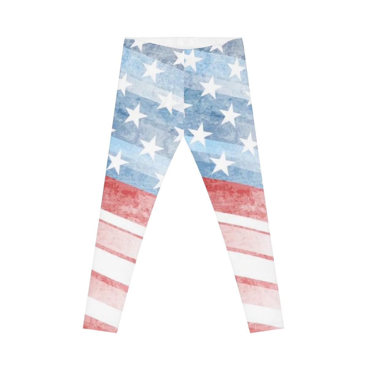 Women's Casual Stars and Stripes Leggings