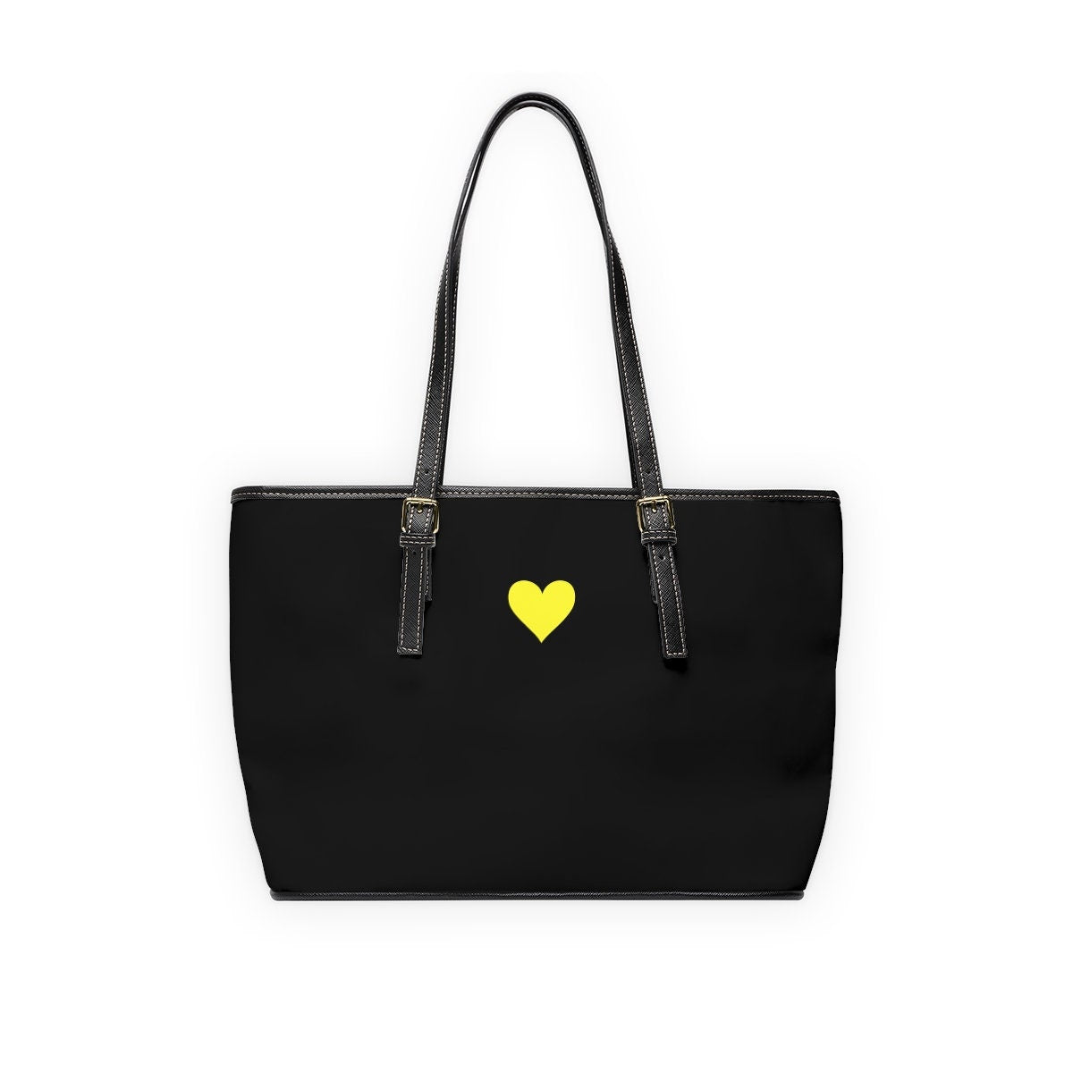 Black Leather Shoulder Bag