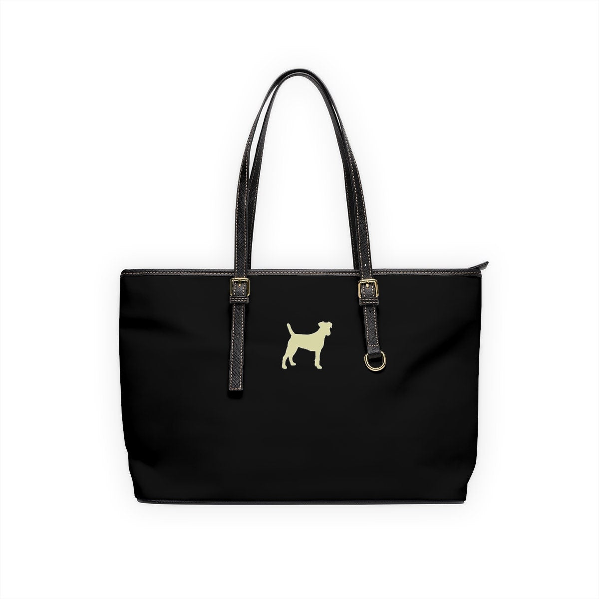 Black Leather Shoulder Bag