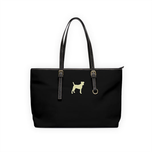 Black Leather Shoulder Bag