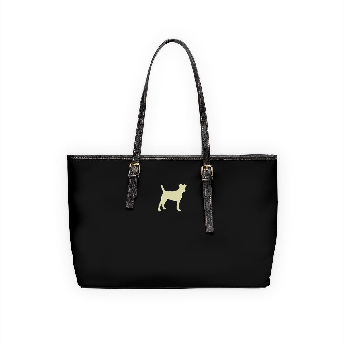 Black Leather Shoulder Bag