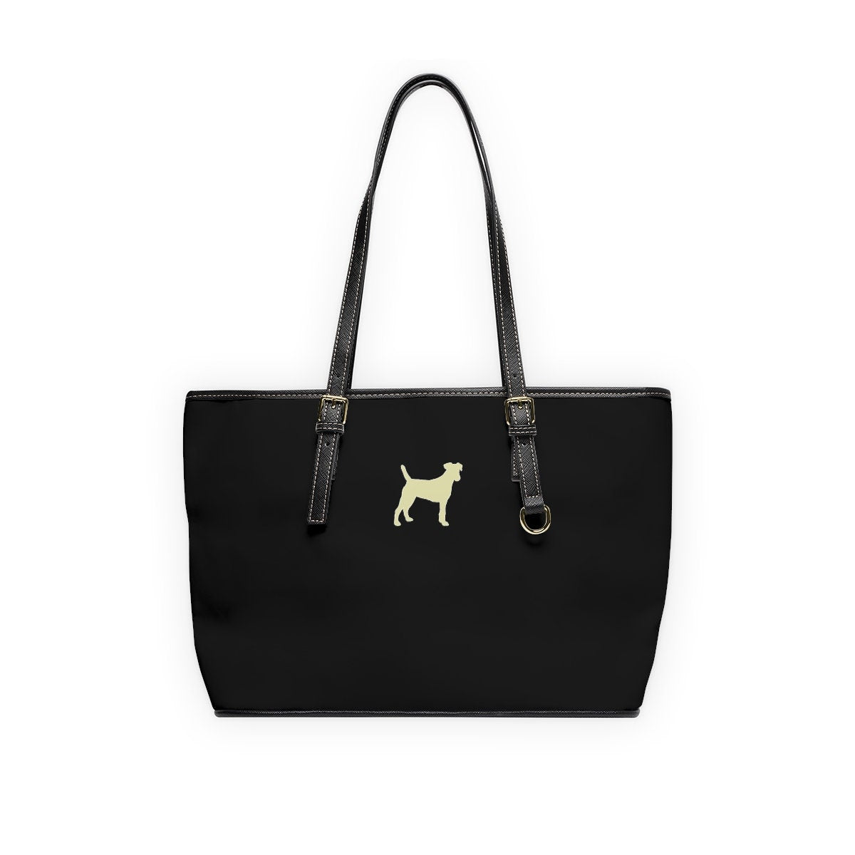Black Leather Shoulder Bag