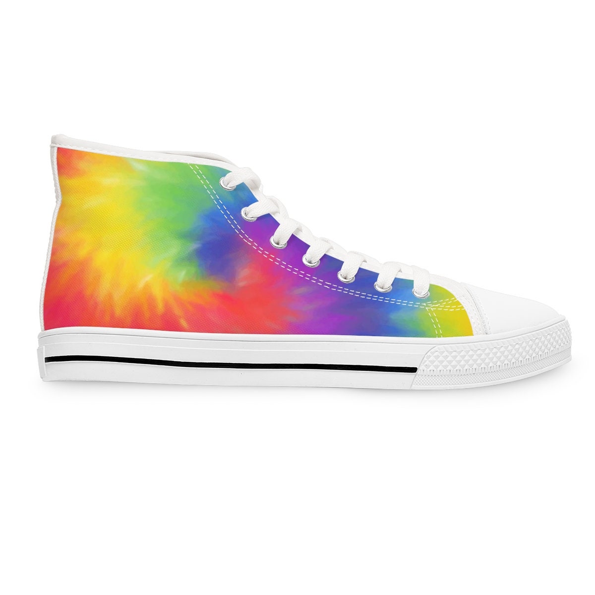 Women's High Top Rainbow Sneakers