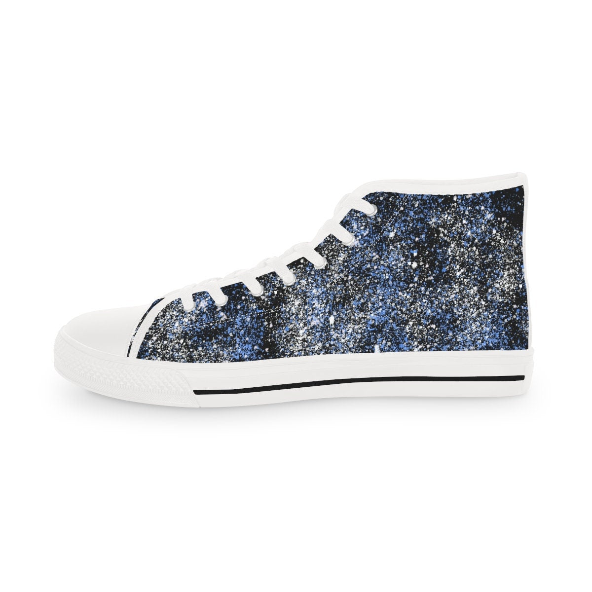 Men's Black High Top Sneakers