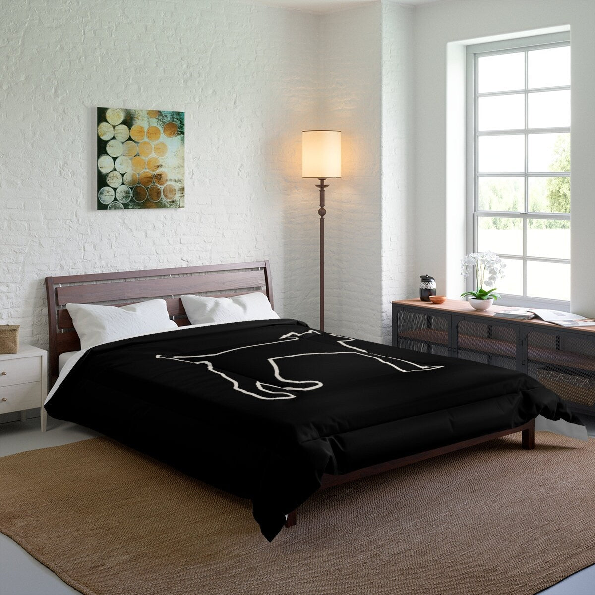 Black Comforter