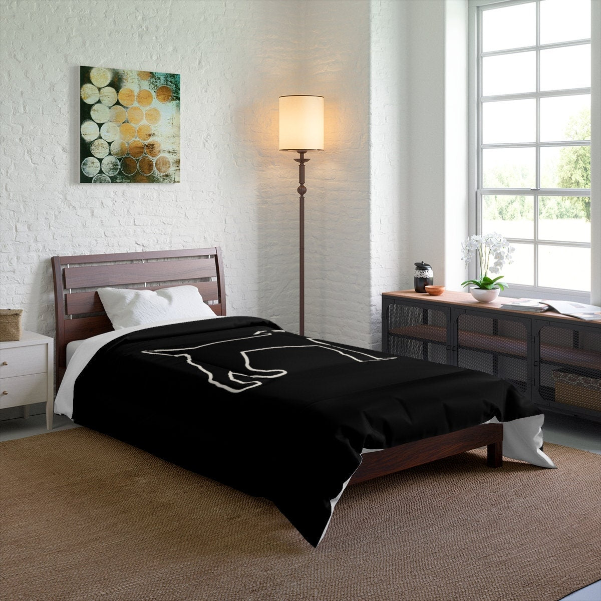 Black Comforter